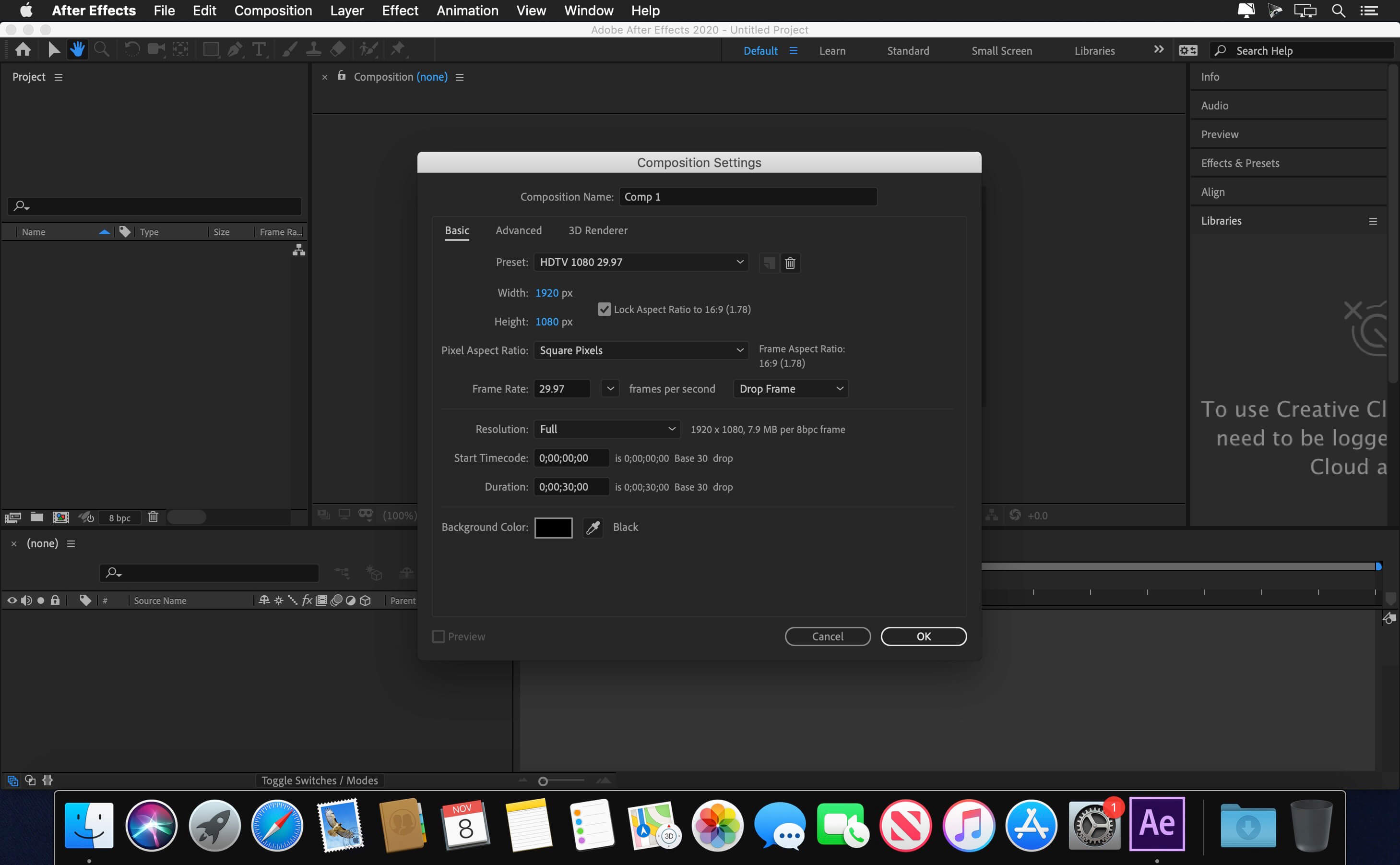 Не удалось соединиться с adobe after effects 2020 убедитесь что установка media encoder