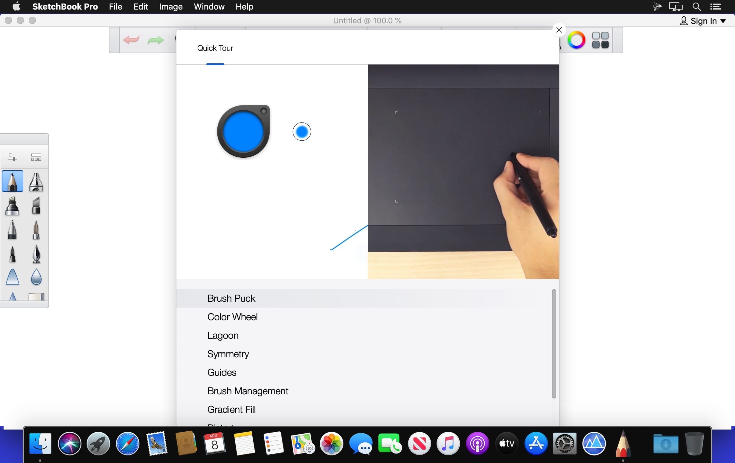 how to use autodesk sketchbook app