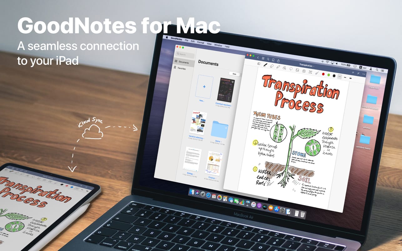 goodnotes on macbook