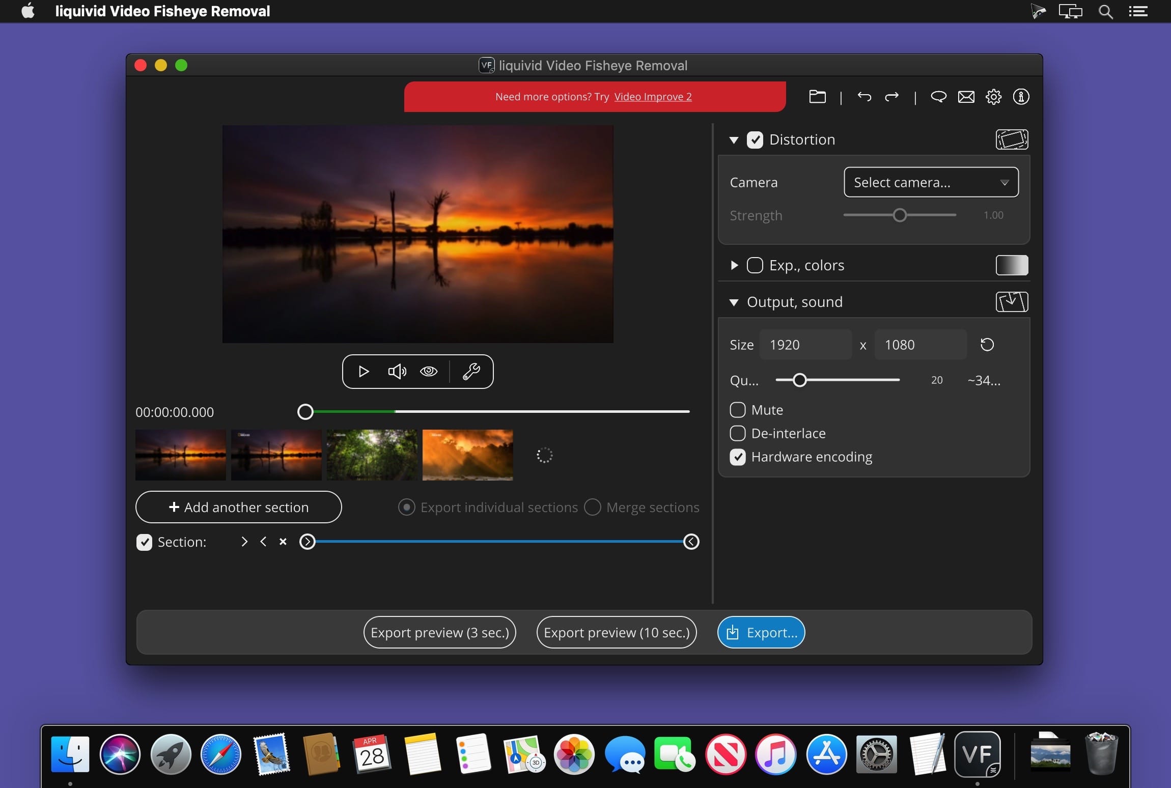 liquivid video improve user preset