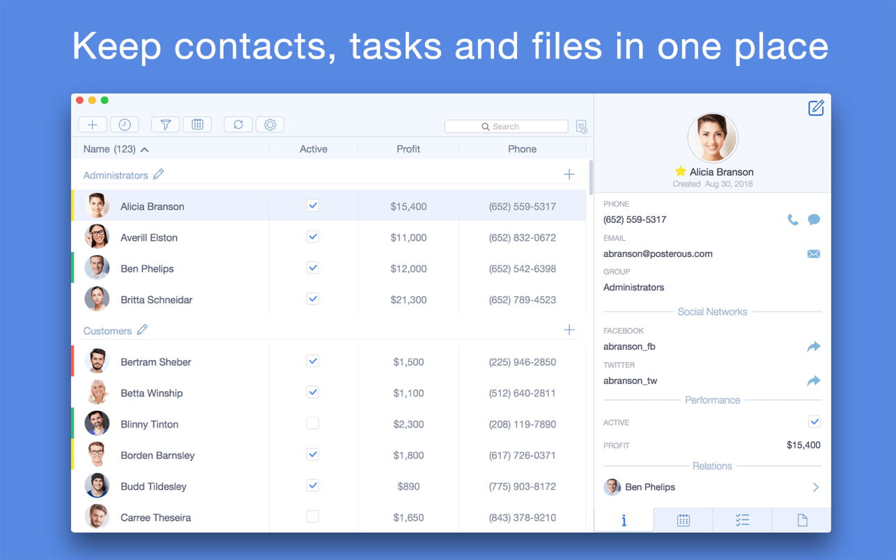 Busycontacts