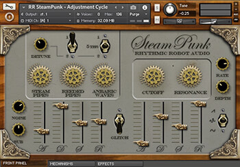 Rhythmic Robot Steampunk KONTAKT