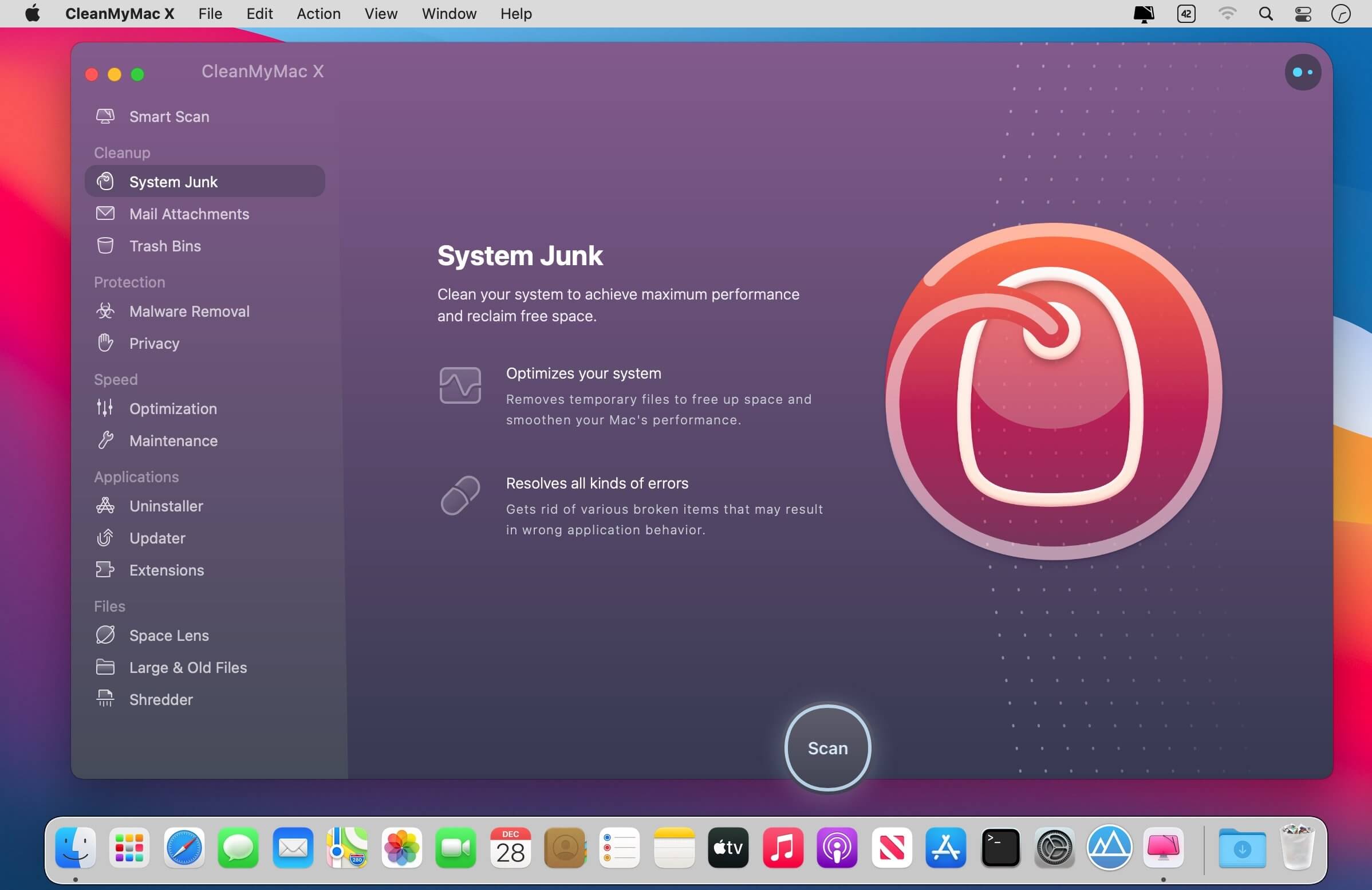download the new version CleanMyMac X