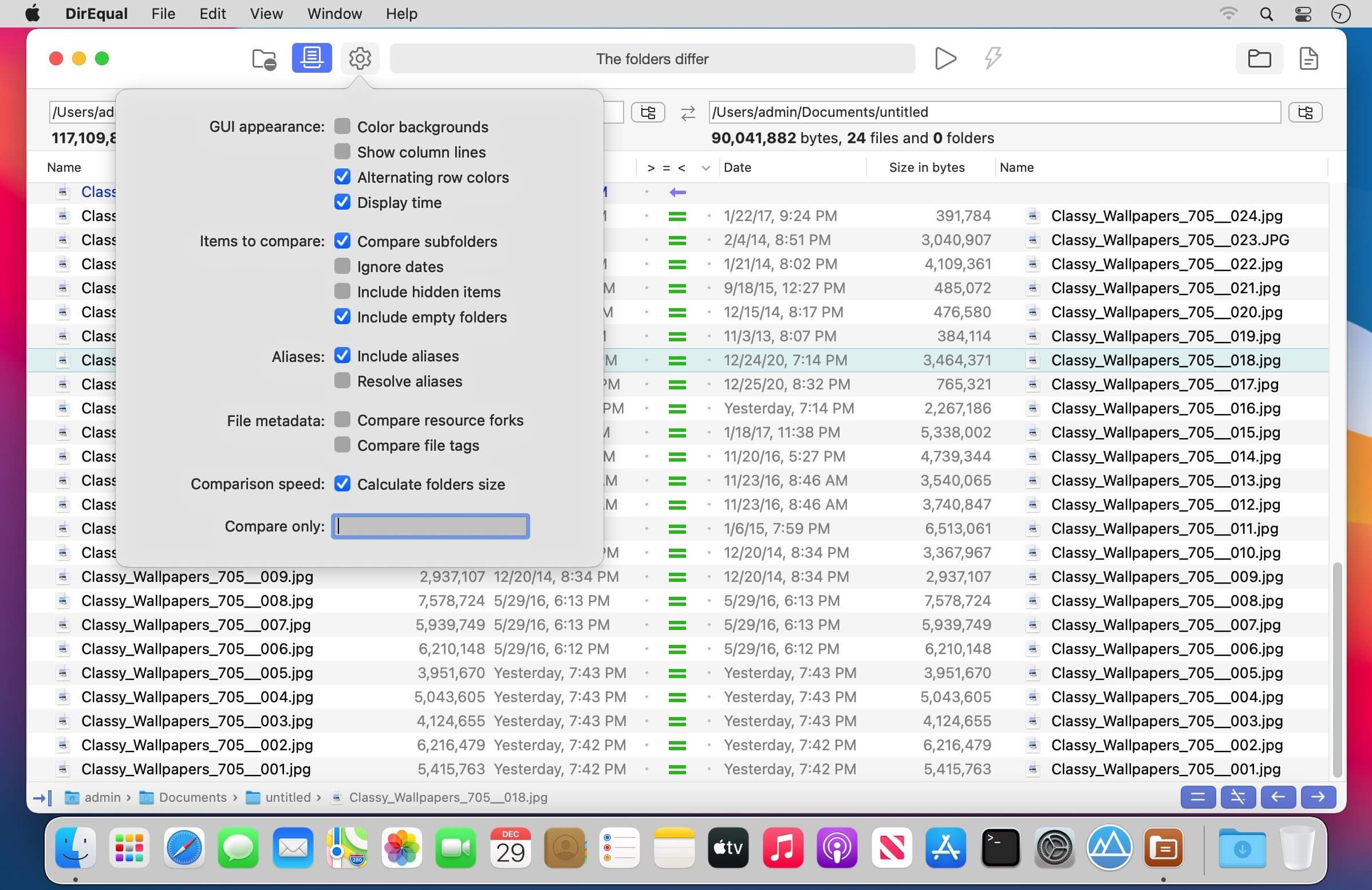download the last version for apple DirEqual