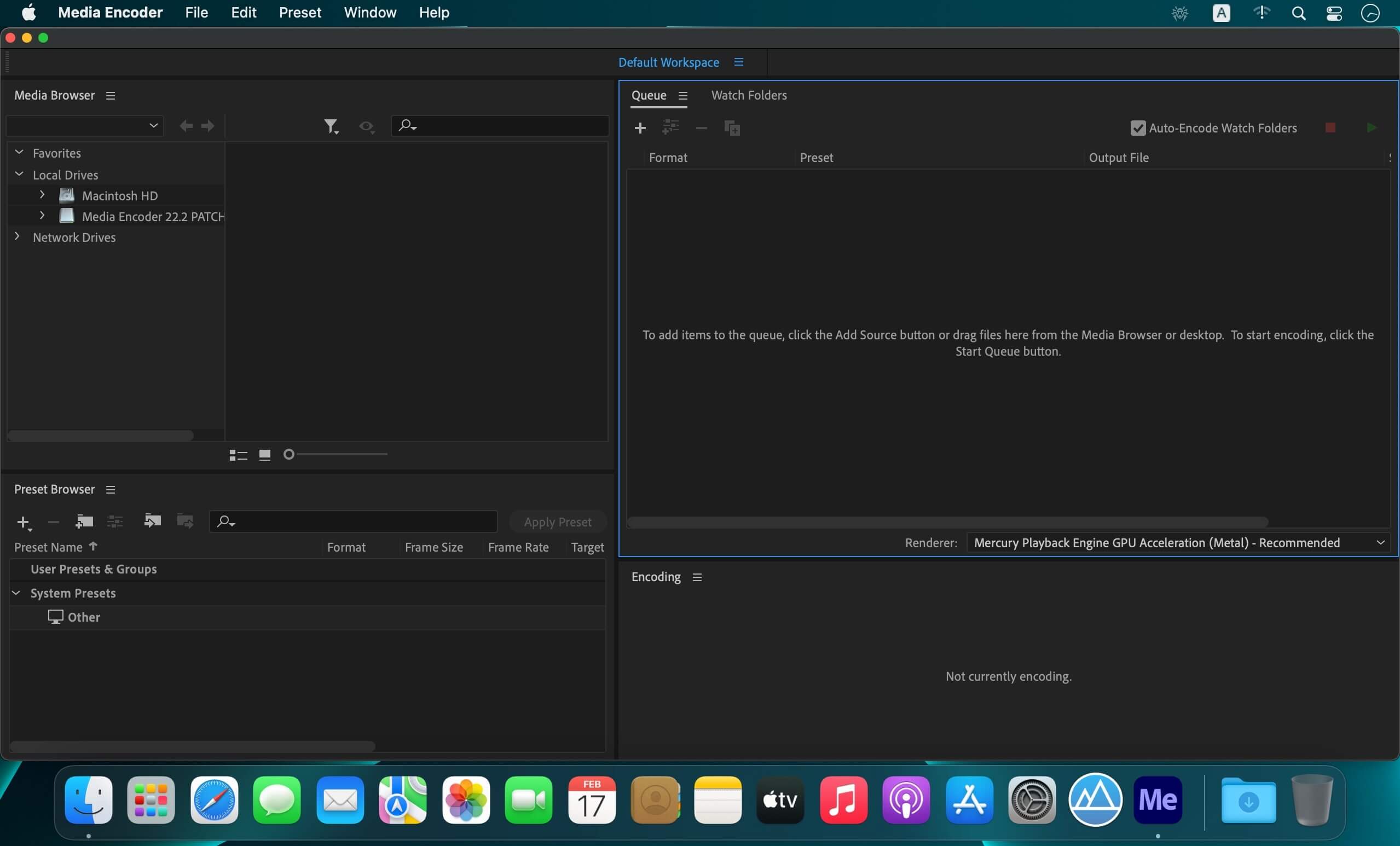 instal the new for ios Adobe Media Encoder 2024